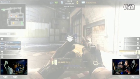 WESG 2016 美洲总决赛 CSGO项目 g3x vs Nocturns 10.21