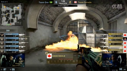 WESG 2016 美洲总决赛 CSGO项目 Team One vs Team Canada 10.21