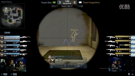 WESG 2016 美洲总决赛 CSGO项目 Team One vs Team Argentina 10.21