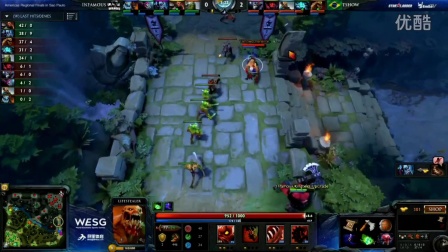 WESG 2016 美洲总决赛 DOTA2项目 Infamous vs Tshow BO3 第二场 10.23