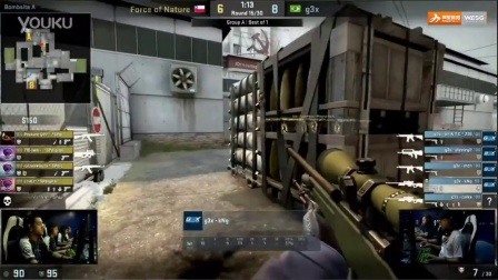 15-kNg一打四 上半场9比6