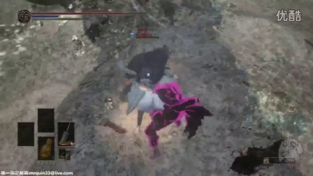 【Quin】黑魂3DLC1 嘎子闯绘画 直播录像04