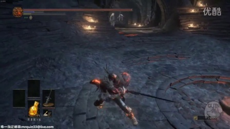【Quin】黑魂3DLC1 嘎子闯绘画 直播录像03