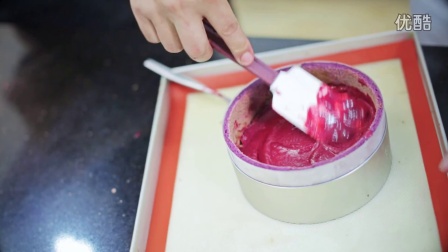 蓝莓树桩冰淇淋蛋糕之组装成型