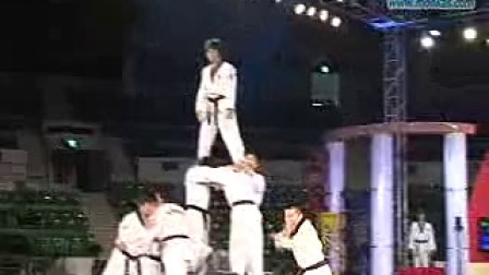 中国虎队跆拳道WTF提供--2009韩国跆拳道击破