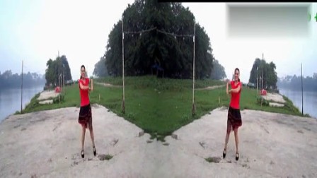 漓江飞舞广场舞 歌在飞 双人对跳版本