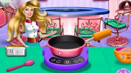 【小音游戏室】芭比公主鸡肉与蔬菜的结合，芭比娃娃