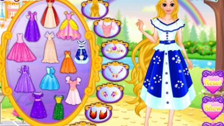 【小音游戏室】芭比和长发公主，芭比公主，芭比娃娃