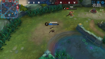 【超哥玩王者荣耀】孙尚香和程咬金上路SOLO，最后同归于尽，孙尚香不甘心