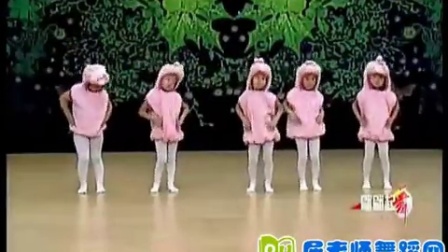屈老师舞蹈幼儿园舞蹈《兔子舞》