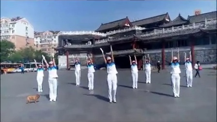 温馨组合健身队 演绎《国体佳木斯操》糖豆劲舞狂欢节