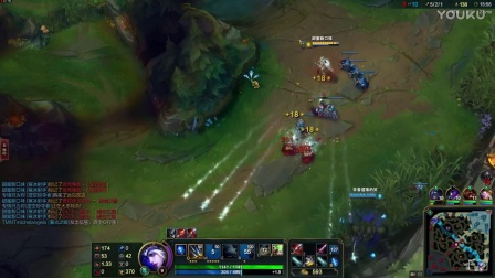 英雄联盟LOL:东北大鹌鹑寒冰艾希一个E技能打