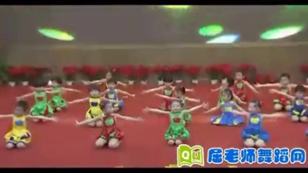 屈老师舞蹈幼儿园小班舞蹈《可爱宝宝》