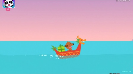 赛哥迷你sagomini:小小船长 小狗驾驶龙舟和海
