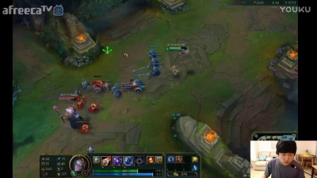 20170102晚上flash 乐呵教先玩LOL不知道实力如何 后面开始战雨神