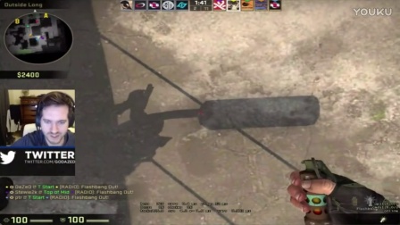 [CSGO主视角]GODAZED和moe打d2
