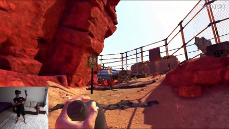 【老吴实况】《亚利桑那的阳光》VR 试玩 - 來射僵尸啦！[HTC Vive]