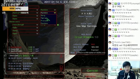 20170114晚上flash 星际大教主已经处于无法失败的节奏 谁能阻挡他