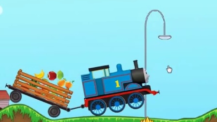托马斯运水果托马斯玩具火车视频 托马超级小