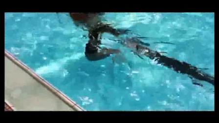 游泳教学视频-蛙式换气动作教学