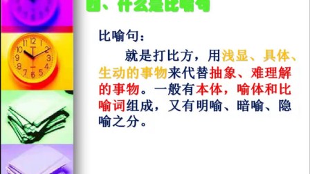 比喻句拟人句区别