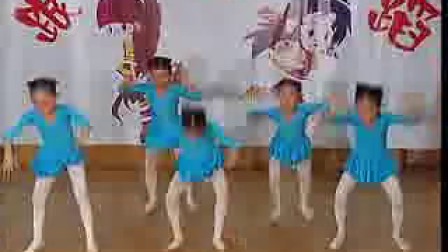 幼儿基本教学8 舞蹈组合 花蛤蟆-蛙跳步组合
