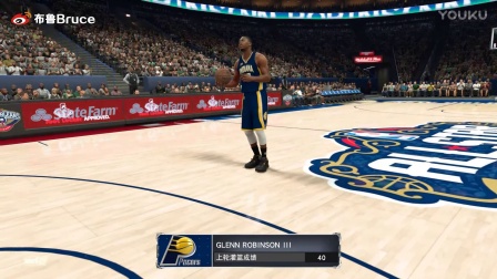 NBA2K17扣篮大赛！戈登爆冷 罗宾逊新科扣篮王！【布鲁NBA2K17实况】