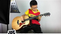 北方琴行学员刘润泽作业指弹曲目《天空之城》演奏视频