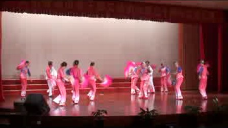 体协秧歌队青岛比赛