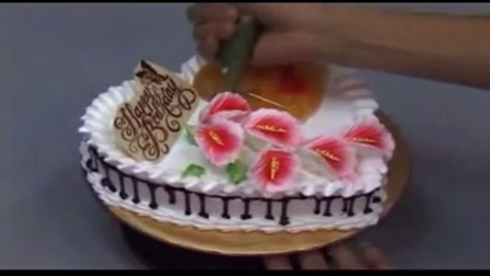 学做蛋糕裱花视频 生日蛋糕的制作草莓蛋糕图片