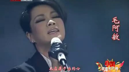 歌曲《滚滚红尘》 毛阿敏 2010年度北京流行音