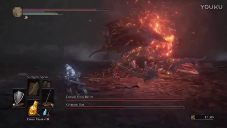 【游民星空】《黑暗之魂3》“环城”DLC Boss战演示