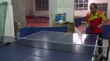 乒乓球 正手长胶拱直线 反手直板横打斜线练习