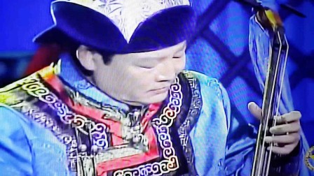 国家二级演员呼努斯图在内蒙古卫视上演奏震撼世界马头琴曲《黑骏马》