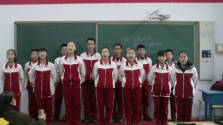 大曹庄管理区第一中学爱我中华诗歌朗诵比赛七