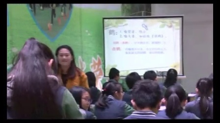 2016年湖北省高中语文优质课《神女峰》教学视频，林智