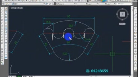 CAD公开课当心两点半径绘制圆与圆弧制图 ca