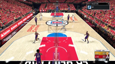 少帅 NBA2k17 辉煌生涯mc42 洛杉矶德比