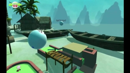 【快玩VR网】Minigolf VR游戏试玩及体验视频
