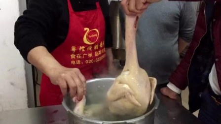 广州白切鸡制作视频 湛江白斩鸡做法 粤煌烧腊