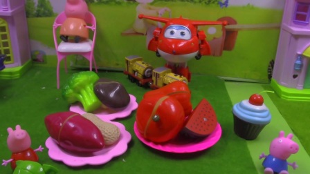 魔法仙子水果蛋糕玩具试玩 亲子手工扮家家 小猪佩奇