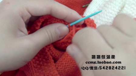 猫猫编织教程太阳花背心裙（2）棒针毛线编织教程猫猫很温柔钩针作品