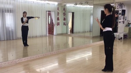 青岛开发区天资舞蹈培训,拉丁舞老师展示