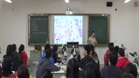 高中生物《观察根尖分生组织细胞的有丝分裂》教学视频（湖北省中学生物