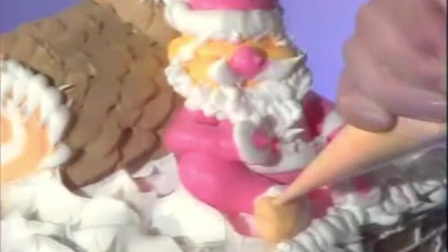 艺术裱花蛋糕制作生日蛋糕裱花视频