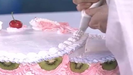 生日蛋糕裱花视频_生日蛋糕裱花视频_蛋糕