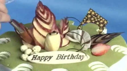 双层生日蛋糕裱花视频 8寸生日蛋糕的做法