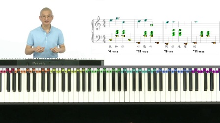 五线谱简谱对照表 钢琴音符升调还原音符-钢琴教学