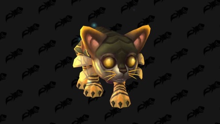 魔兽新商城宠物：可以变幻3种颜色的暮光小猫