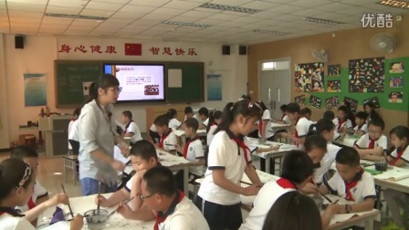 四年级美术《中国画——学画猫头鹰》教学视频，李夏（第三届全国自主教育